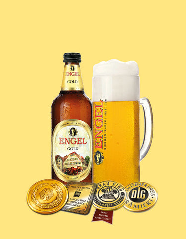 Birra Engel Gold cl. 50 x 15 Bottiglie con tappo a vite